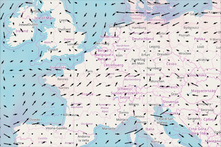 Current Weather Wind Direction Weather Maps - Openweathermap