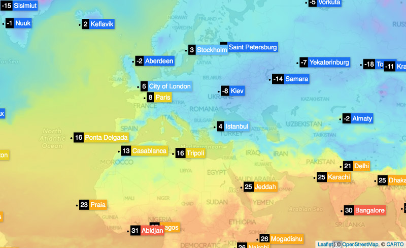 Make A Weather Forecast Chart