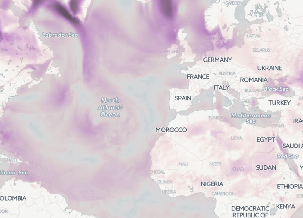 Wind speed